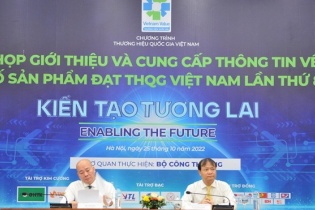 172 doanh nghiệp với 325 sản phẩm đạt Thương hiệu Quốc gia Việt Nam năm 2022