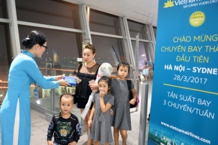 Vietnam Airlines khai trương đường bay thẳng Hà Nội – Sydney