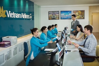 Chỉ số chuyến bay đúng giờ của Vietnam Airlines tăng cao