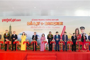Thai Vietjet tưng bừng khai trương đường bay Đà Lạt - Bangkok