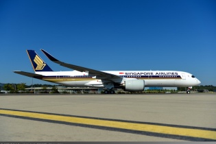 Singapore Airlines nhận máy bay A350 XWB siêu tầm xa đầu tiên