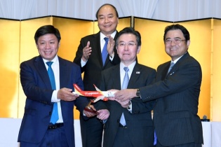 Vietjet khai trương 3 đường bay kết nối Việt Nam - Nhật Bản