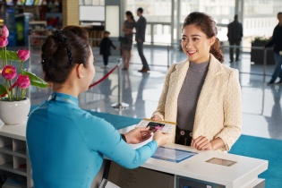 Vietnam Airlines quyết nâng tầm hạng thương gia trên đường bay nội địa