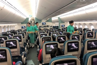 Đón giao thừa trên độ cao 10.000 mét cùng hãng hàng không quốc gia