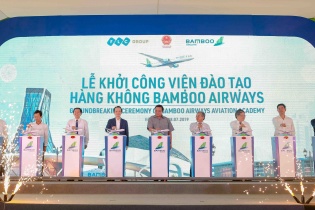 Bamboo Airways bắt đầu xây Viện Đào tạo Hàng không 700 tỷ đồng