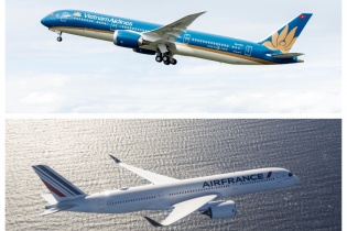 Liên doanh Vietnam Airlines và Air France đã vận chuyển hơn nửa triệu lượt hành khách 