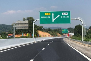 Bắt đầu thu phí Dự án BOT cao tốc Bắc Giang – Lạng Sơn từ ngày 18/2/2020