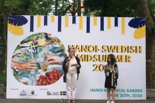 Tưng bừng lễ hội Trung hạ - Thụy Điển ngay giữa lòng Hà Nội