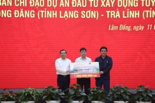 Trao giải thưởng cho cuộc thi tuyển phương án kiến trúc cao tốc Đồng Đăng - Trà Lĩnh