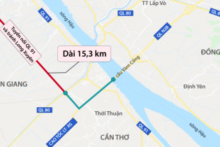 Dự án tuyến nối QL 91 và tuyến tránh Long Xuyên chọn thầu theo tiêu chí của ADB