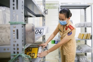 Biển số xe cơ giới trúng đấu giá có thể được chuyển nhượng, thừa kế, thế chấp