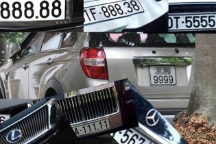 Thí điểm cấp quyền lựa chọn sử dụng biển số xe ô tô thông qua đấu giá