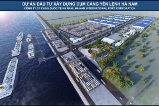 Chính phủ đồng ý xây dựng cụm cảng Yên Lệnh - Hà Nam tại bãi sông Hồng