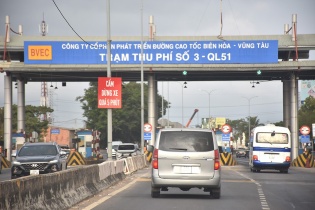 Tạm dừng thu phí Dự án Đầu tư xây dựng mở rộng Quốc lộ 51 từ ngày 13/1/2023