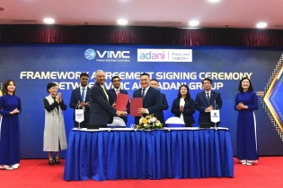 VIMC và Adani bắt tay hợp tác nghiên cứu đầu tư các dự án cảng biển và logistics