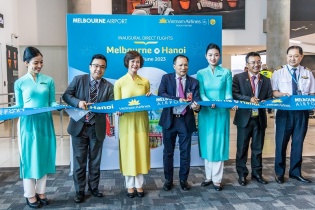 Vietnam Airlines chính thức khai trương đường bay Hà Nội - Melbourne