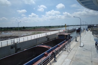 Chính thức khai thác luồng đường thủy nội địa Kênh Nghĩa Hưng