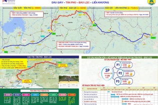 Đầu tư 18.120 tỷ đồng đầu tư PPP tuyến cao tốc Tân Phú - Bảo Lộc 