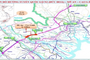 Bộ Giao thông Vận tải duyệt Dự án cao tốc Mỹ An - Cao Lãnh giai đoạn 1, vốn hơn 6.100 tỷ đồng