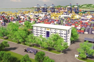 Dừng đầu tư 1,3 km đường sau bến cảng Lạch Huyện bằng vốn đầu tư công