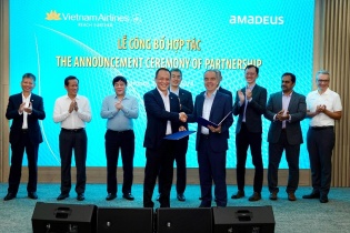 Vietnam Airlines hợp tác Amadeus triển khai hệ thống phục vụ hành khách mới
