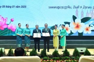 Vietnam Airlines và Lao Airlines thúc đẩy hợp tác chiến lược