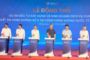Khởi công xây dựng dự án cung cấp suất ăn đầu tiên tại Sân bay Long Thành