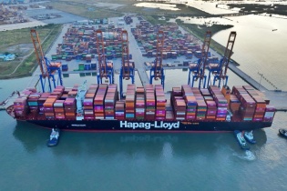 Cảng Cái Mép Gemadept - Terminal Link chính thức được đón tàu container trọng tải đến 232.494,5 DWT