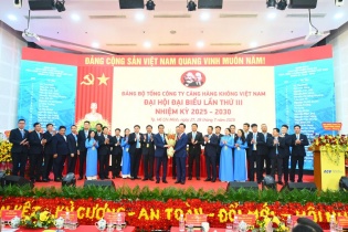 Tổ chức thành công Đại hội Đảng bộ Tổng công ty Cảng Hàng không Việt Nam lần thứ III