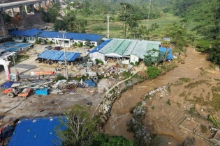 Khẩn trương khắc phục sự cố thiên tai tại công trường cao tốc Đồng Đăng - Trà Lĩnh