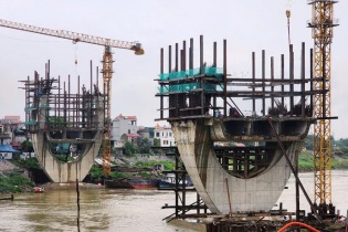 Lùi thời hạn hoàn thành cầu đường sắt Đuống đoạn qua TP. Hà Nội đến năm 2026