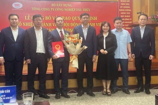 Tổng công ty Công nghiệp tàu thủy có tân Tổng giám đốc