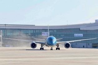 Vietnam Airlines thực hiện chuyến bay chở khách đầu tiên tại Cảng hàng không quốc tế Long Thành