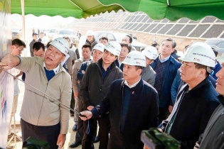 Bộ trưởng Bộ Xây dựng yêu cầu giữ vững nhịp thi công cao tốc Đồng Đăng - Trà Lĩnh