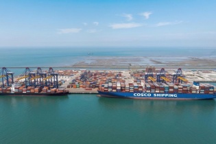 Hai bến cảng của Hateco tại Hải Phòng sắp đón siêu tàu container gần 214.000 DWT 