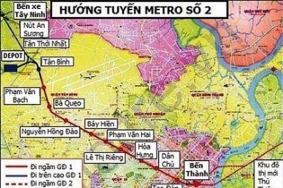 Ban quản lý Đường sắt đô thị TP.HCM yêu cầu Tư vấn IC bồi thường dự án metro số 2 TP.HCM 