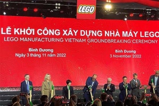 LEGO khởi công nhà máy vốn đầu tư hơn 1 tỷ USD tại Bình Dương