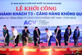 Khởi công nhà ga T3, giảm tải cho sân bay Tân Sơn Nhất