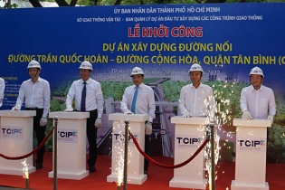 TP.HCM khởi công tuyến đường 4.848 tỷ đồng kết nối vào Sân bay Tân Sơn Nhất