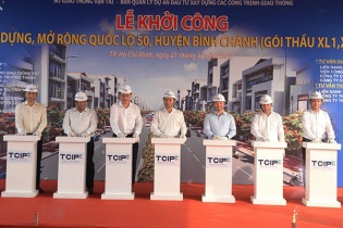 TP.HCM khởi công mở rộng Quốc lộ 50 kết nối với Long An 