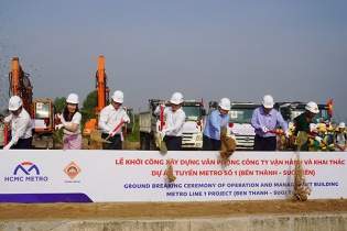 TP.HCM khởi công tòa nhà vận hành tuyến metro Bến Thành - Suối Tiên 