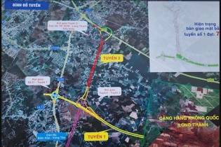 Khởi công 2 tuyến đường 2.630 tỷ đồng kết nối đến sân bay Long Thành 