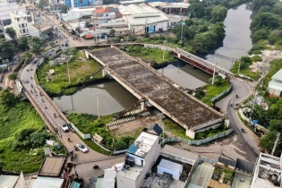 Ngày 20/6, TP.HCM thi công trở lại cầu Tân Quỳ - Tân Quý sau hơn 5 năm tạm dừng