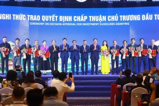 Đồng Nai trao giấy chứng nhận đầu tư 17 dự án tổng số vốn hơn 6 tỷ USD