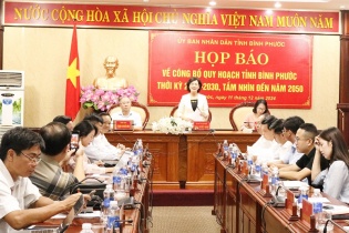Ngày 14/12, Bình Phước công bố quy hoạch và khởi công hàng loạt dự án quan trọng