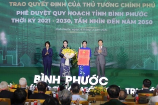 Phó thủ tướng Trần Hồng Hà: Bình Phước cần thực hiện quy hoạch nhanh hơn, bền vững hơn