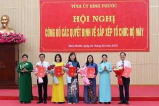 Bình Phước điều động bổ nhiệm nhiều lãnh đạo sở sau sắp xếp bộ máy