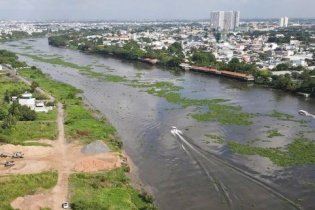 TP.HCM khởi công dự án đê bao gần 1.000 tỷ đồng ven bờ hữu sông Sài Gòn