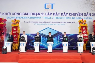 CT Group khởi công nhà máy chip bán dẫn đầu tiên do người Việt làm chủ công nghệ