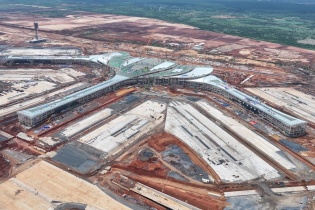 Ngày 25/9, bay hiệu chuẩn đường cất hạ cánh số 1 Sân bay quốc tế Long Thành